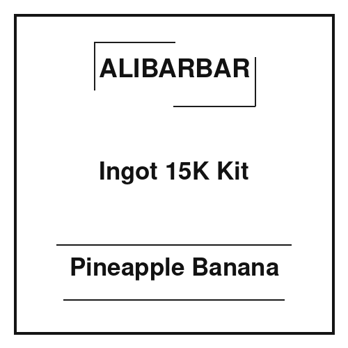 Alibarbar Ingot 15K Kit Pineapple Banana