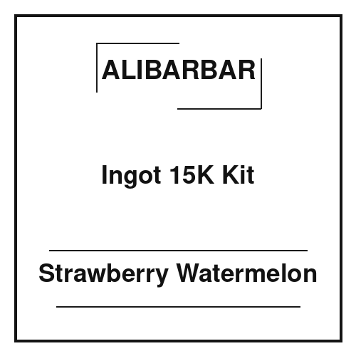 Alibarbar Ingot 15K Kit Strawberry Watermelon