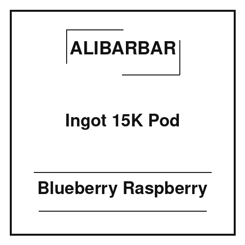 Alibarbar Ingot 15K Pod Blueberry Raspberry