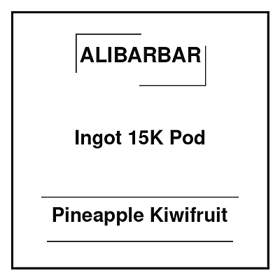 Alibarbar Ingot 15K Pod Pineapple Kiwifruit Alibarbar Ingot 15K Pod Pineapple Kiwifruit