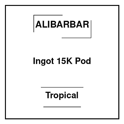 Alibarbar Ingot 15K Pod Tropical Alibarbar Ingot 15K Pod Tropical