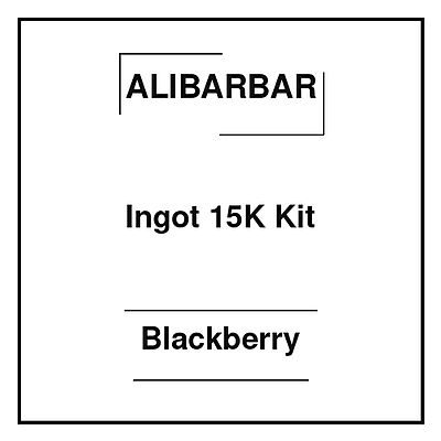 Alibarbar Ingot 15K Kit Blackberry