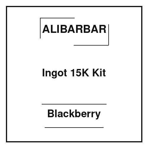 Alibarbar Ingot 15K Kit Blackberry