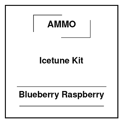 Ammo Icetune Kit Blueberry Raspberry Ammo Icetune Kit Blueberry Raspberry