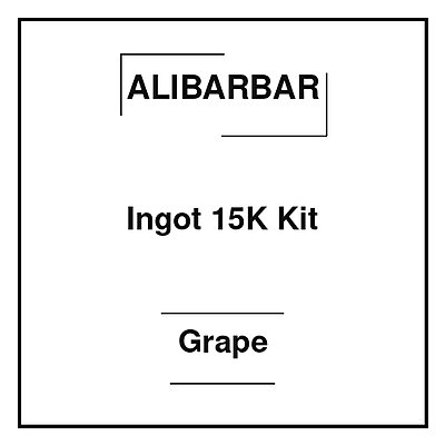 Alibarbar Ingot 15K Kit Grape