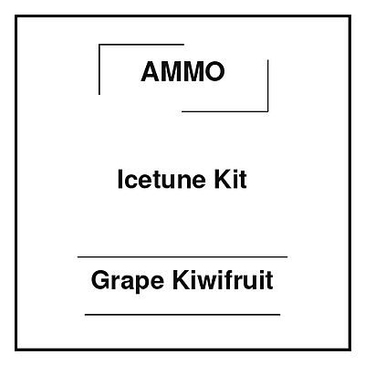 Ammo Icetune Kit Grape Kiwifruit Ammo Icetune Kit Grape Kiwifruit