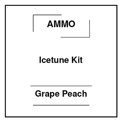 Ammo Icetune Kit Grape Peach Ammo Icetune Kit Grape Peach