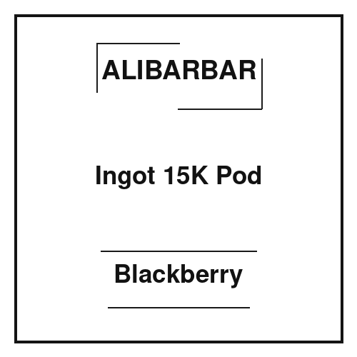 Alibarbar Ingot 15K Pod Blackberry