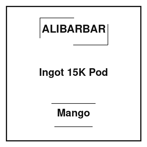 Alibarbar Ingot 15K Pod Mango Alibarbar Ingot 15K Pod Mango