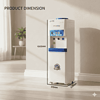 Atlantis Air Press Touchless Floor Standing Water Dispenser Atlantis Air Press Touchless Floor Standing Water Dispenser