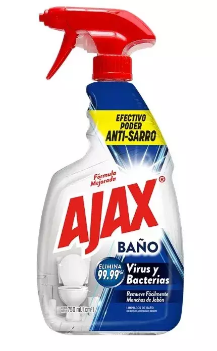 AJAX LIMPIADOR DE BAÑO 750 ML
