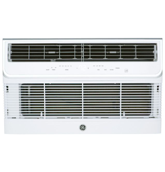 GE® AJHQ12DCH 230/208 Volt Built-In Heat Pump Room Air Conditioners GE® AJHQ12DCH 230/208 Volt Built-In Heat Pump Room Air Conditioners