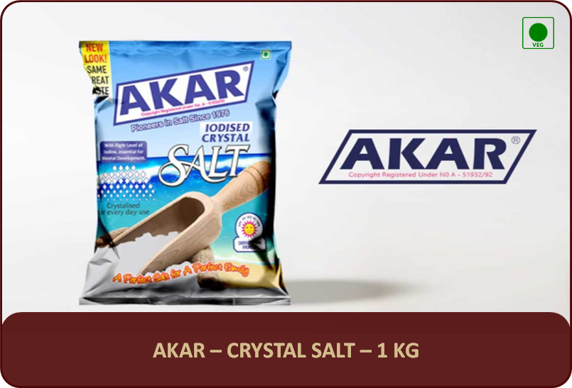 AKAR Crystal Salt - 1 Kg