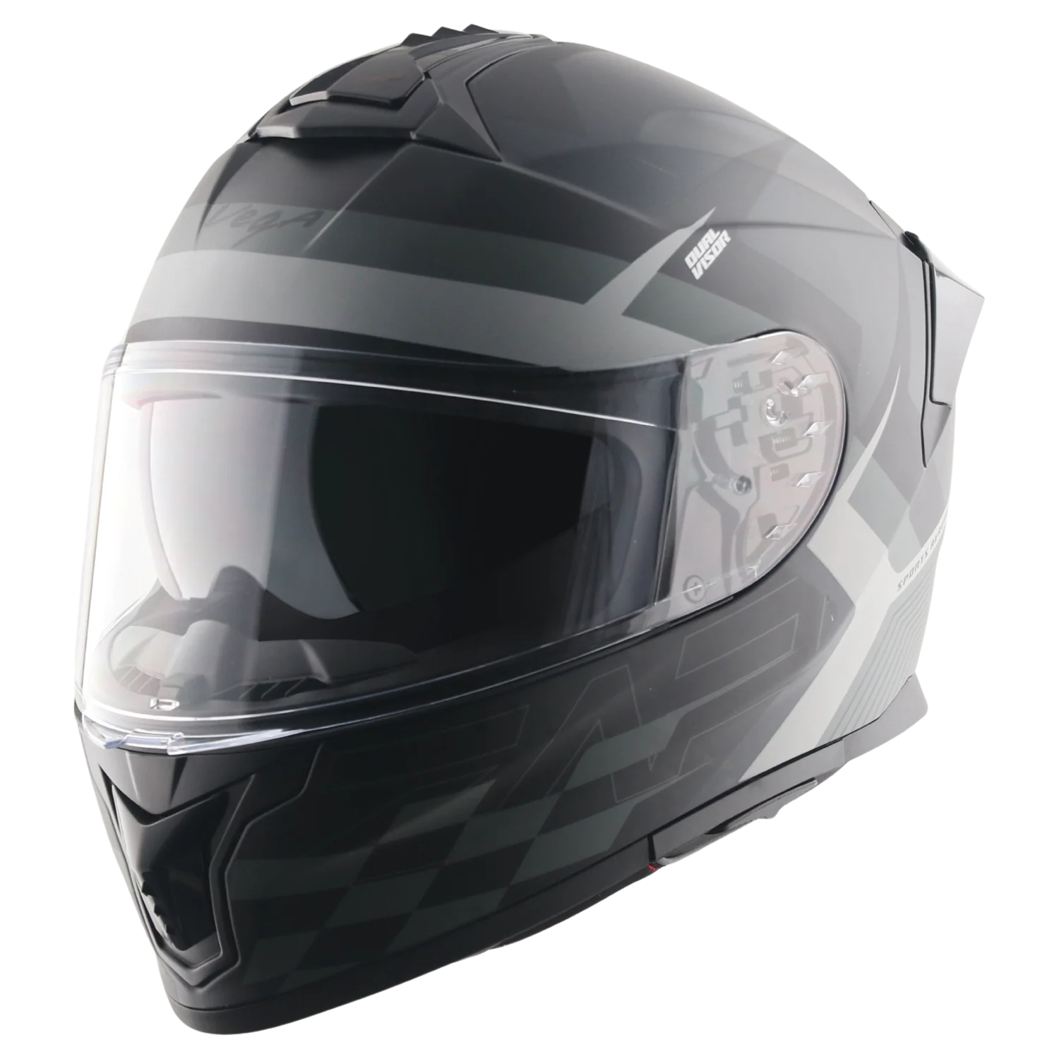VEGA ZAP ALLIANCE DULL BLACK/GREY D/V (L) VEGA ZAP ALLIANCE DULL BLACK/GREY D/V (L)