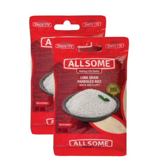 ALLSOME PARBOILED RICE 4X5KG
