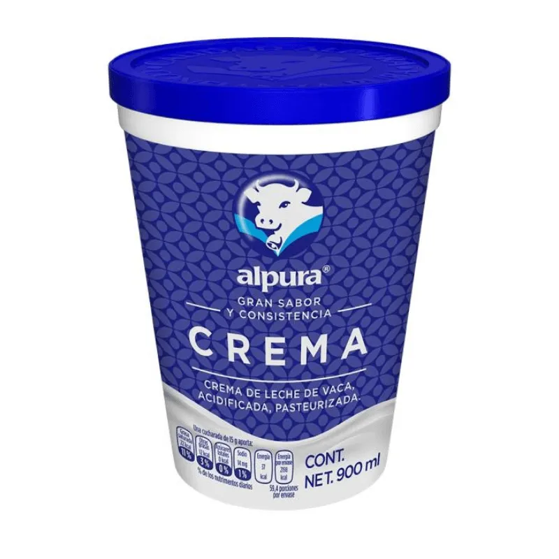ALPURA CREMA ACIDA 900 ML