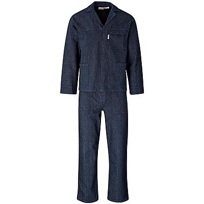 Vintage 100% Cotton Denim Conti Suit