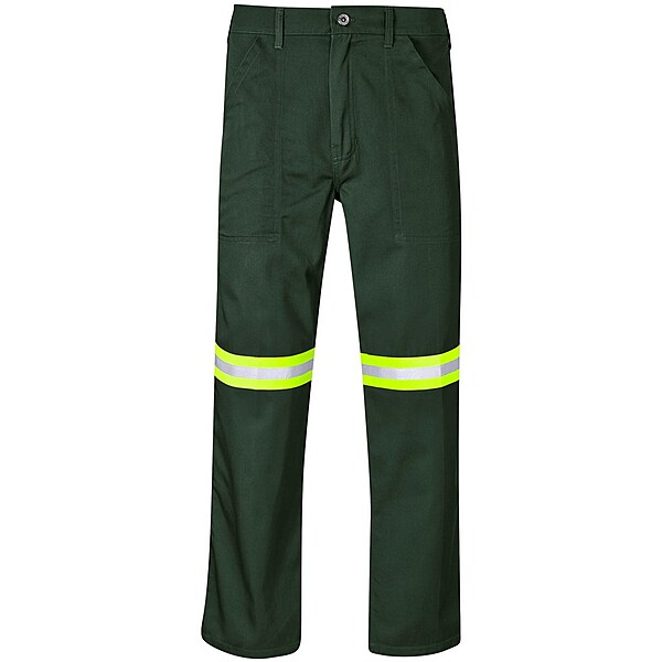 Site Premium Polycotton Pants - Reflective Legs - Yellow Tape