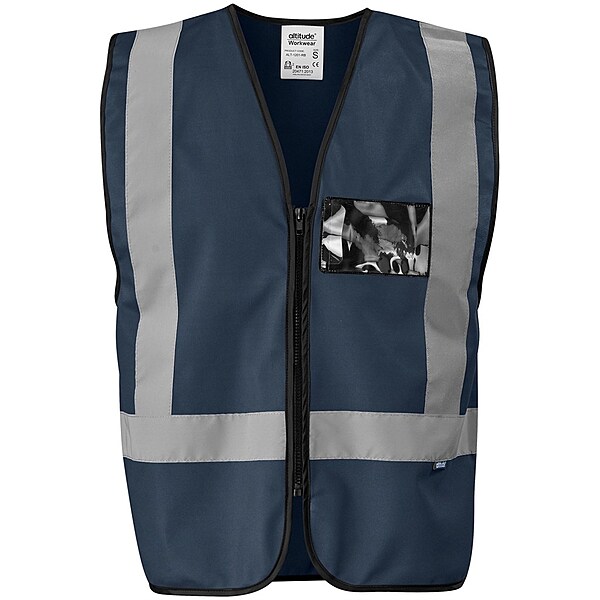 Direction En4 Hi-Viz Reflective Full Zip Vest