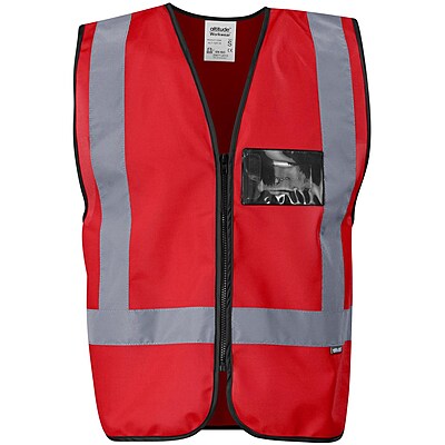 Direction En4 Hi-Viz Reflective Full Zip Vest
