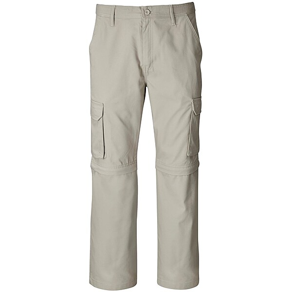 Mens Cargo Zip Off Pants