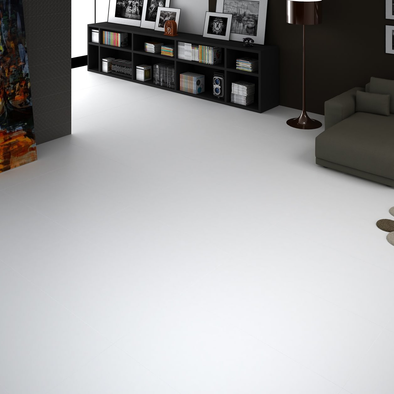 Gresie LIMESTONE, WHITE PULIDO 60X120