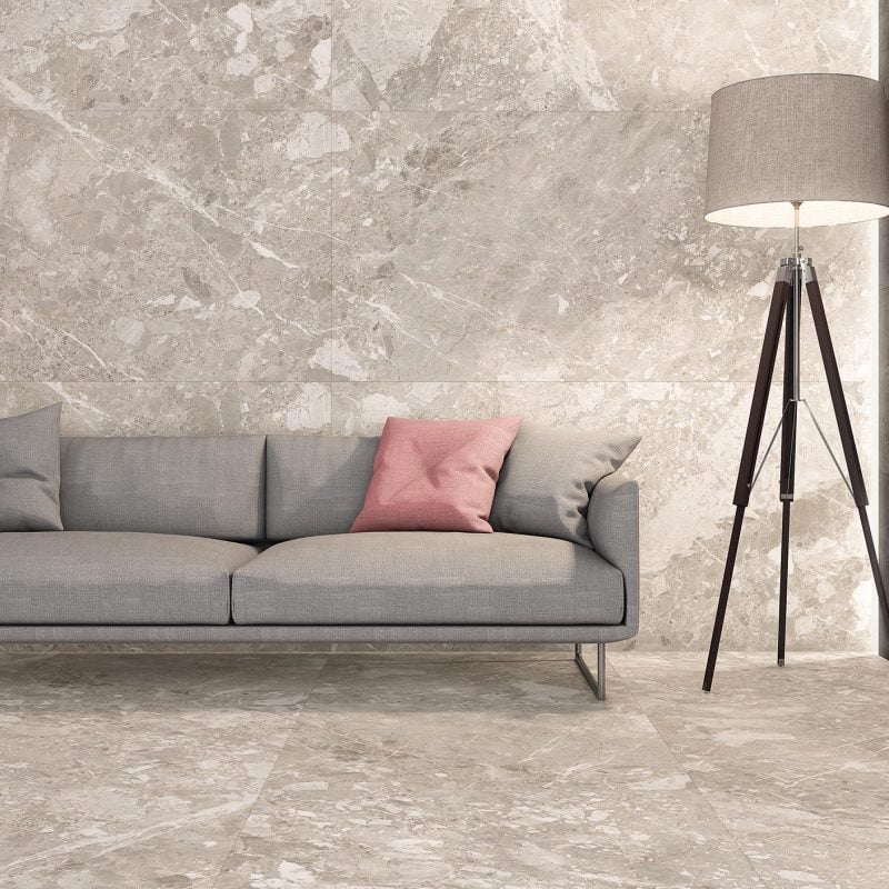 Gresie TAU, BELCASTEL SILVER 90X90