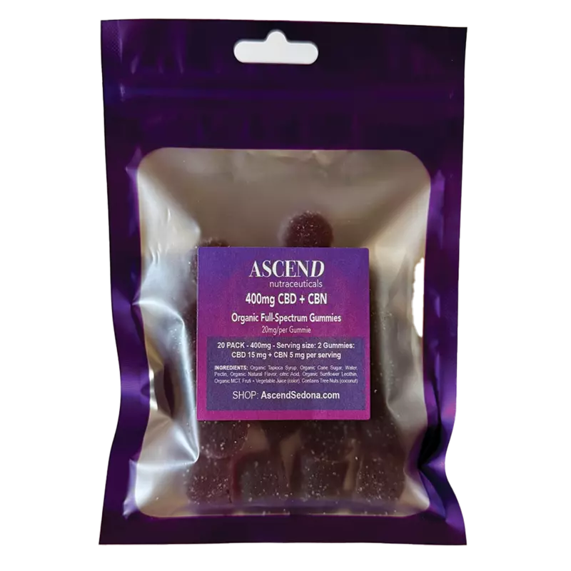 Berry Organic CBD Gummies - 20 ct