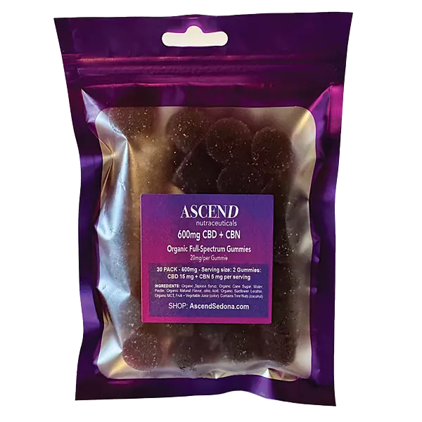 Berry Organic CBD Gummies - 60 ct