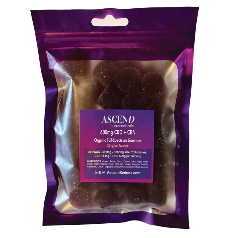 Berry Organic CBD Gummies - 60 ct