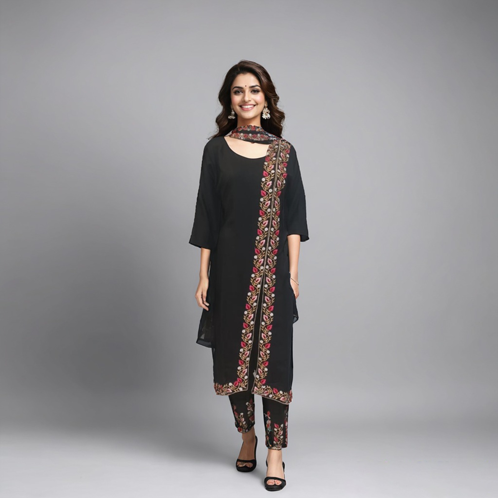 Kurti set with Duppta