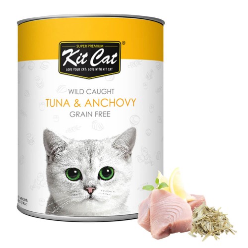 Kit Cat  Tuna & Anchovy 400G (Wet Food) Kit Cat  Tuna & Anchovy 400G (Wet Food)