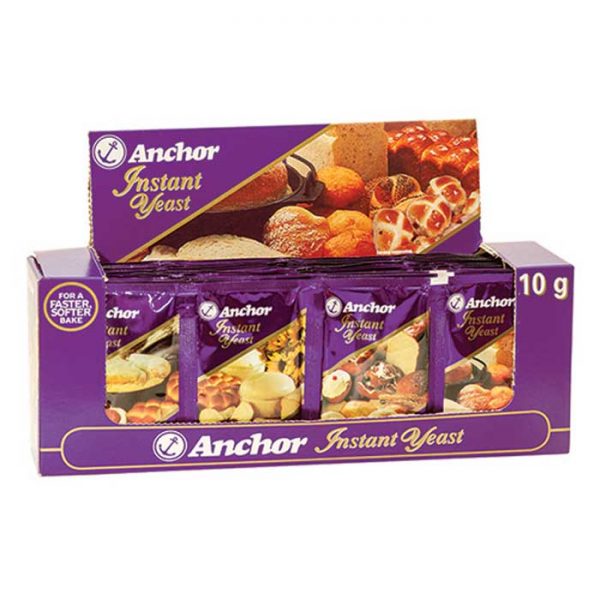 ANCHOR INSTANT DRY YEAST 48X10G CTN