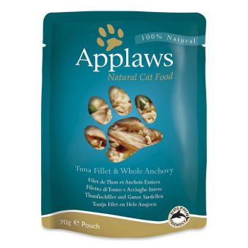 APPLAWS CAT TUNA WITH ANCHOVY 70G POUCH (Wet Food) APPLAWS CAT TUNA WITH ANCHOVY 70G POUCH (Wet Food)