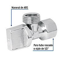 Llave angular, 1/2 x 1/2', 1/4 de vuelta - ANG-01 / 49110