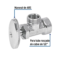 Llave angular, 1/2 x 1/2' - ANG-02 / 49112