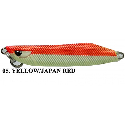 ASARI เหยื่อจิ๊กกิ้ง - รุ่น NEO KATANS CHAMELEON  20G ( 05 YELLOW/JAPAN RED )