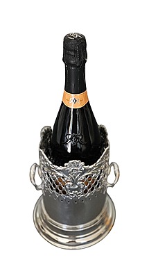 Syphon Stand Embossed English Silver Plate c.1880.SKU:ANT4247