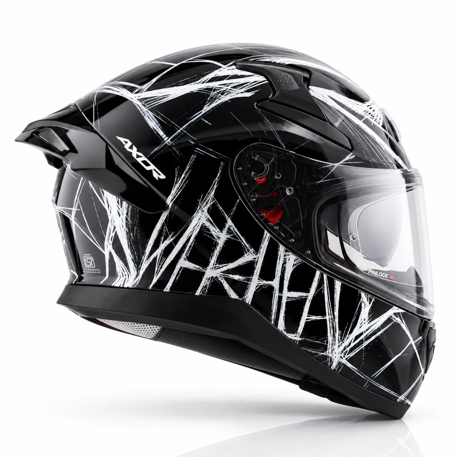 AXOR APEX MARVEL SPIDERMAN BLACK WHITE (L)