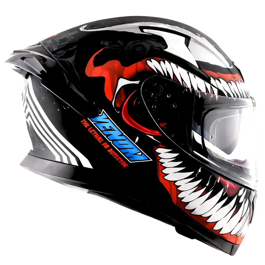 AXOR APEX MARVEL VENOM DULL BLACK RED (XL)