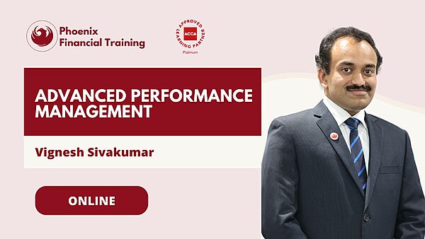 Advanced Performance Management (APM) September - Online (Live Streamed)