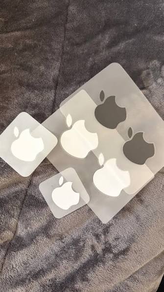 Apple Logo Back Screen Protector Film(Multi-Pack)