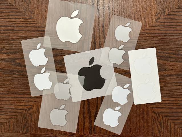 Apple Logo Back Screen Protector Film(Multi-Pack)
