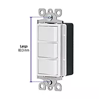 Interruptor triple, línea Classic - APTR-CL / 46007