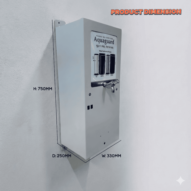 Durable Aquaguard 25 LPH storage RO water purifier for businesses