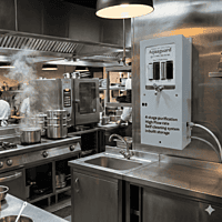 Aquaguard 25 LPH commercial RO purifier for safe drinking water. Aquaguard 25 LPH commercial RO purifier for safe drinking water.