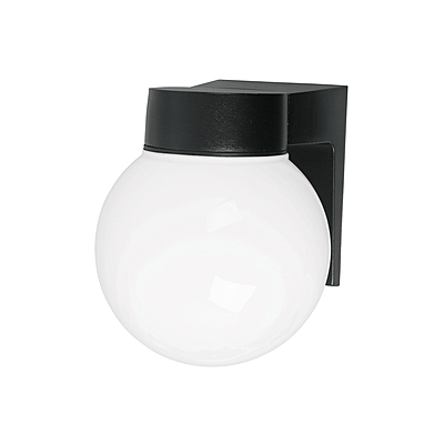 Arbotante de pared tipo globo, lámpara no incluida, Volteck - 47286 - ARB-001S - Caja con 1 Pieza – Master 8