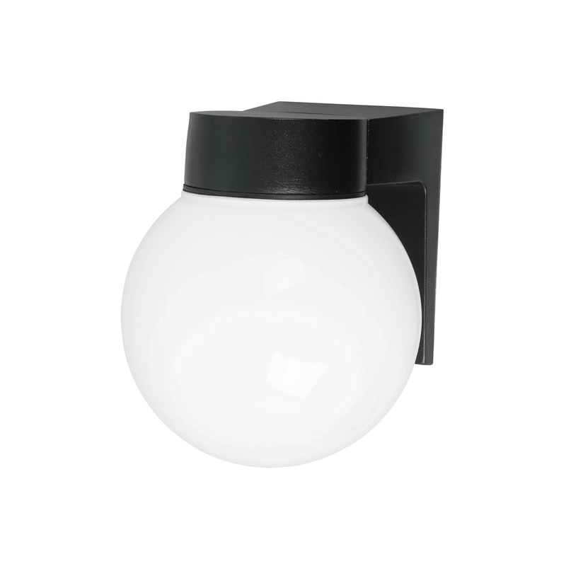 Arbotante de pared tipo globo, lámpara no incluida, Volteck - 47286 - ARB-001S - Caja con 1 Pieza – Master 8