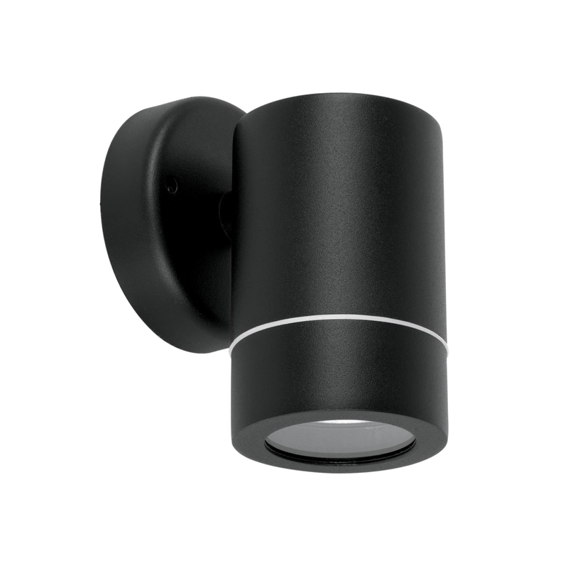 Arbotante de acento 1 spot negro, lámpara no incluida - 48143 - ARB-203S - Caja con 1 Pieza – Master 20
