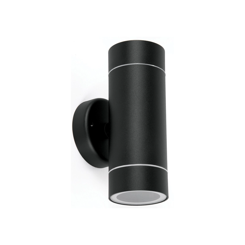 Arbotante de acento 2 spots negro, lámparas no incluidas - 48144 - ARB-204S - Caja con 1 Pieza – Master 20